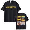Rawayana Donde Es El After Album Merch Tshirt Unisex Women High Street Fashion Hip Hop Tshirts Casual Pure Cotton Loose T Shirt