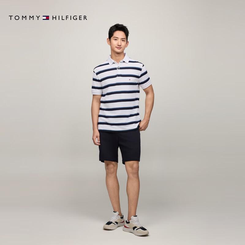 Tommy Hilfiger Мужская поло из пике с полосками
