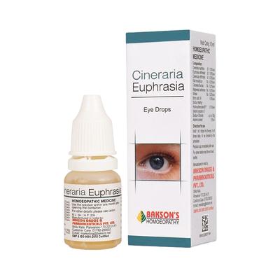Капли для глаз Цинерария Эуфразия (10 мл), Cineraria Euphrasia Eye Drops,