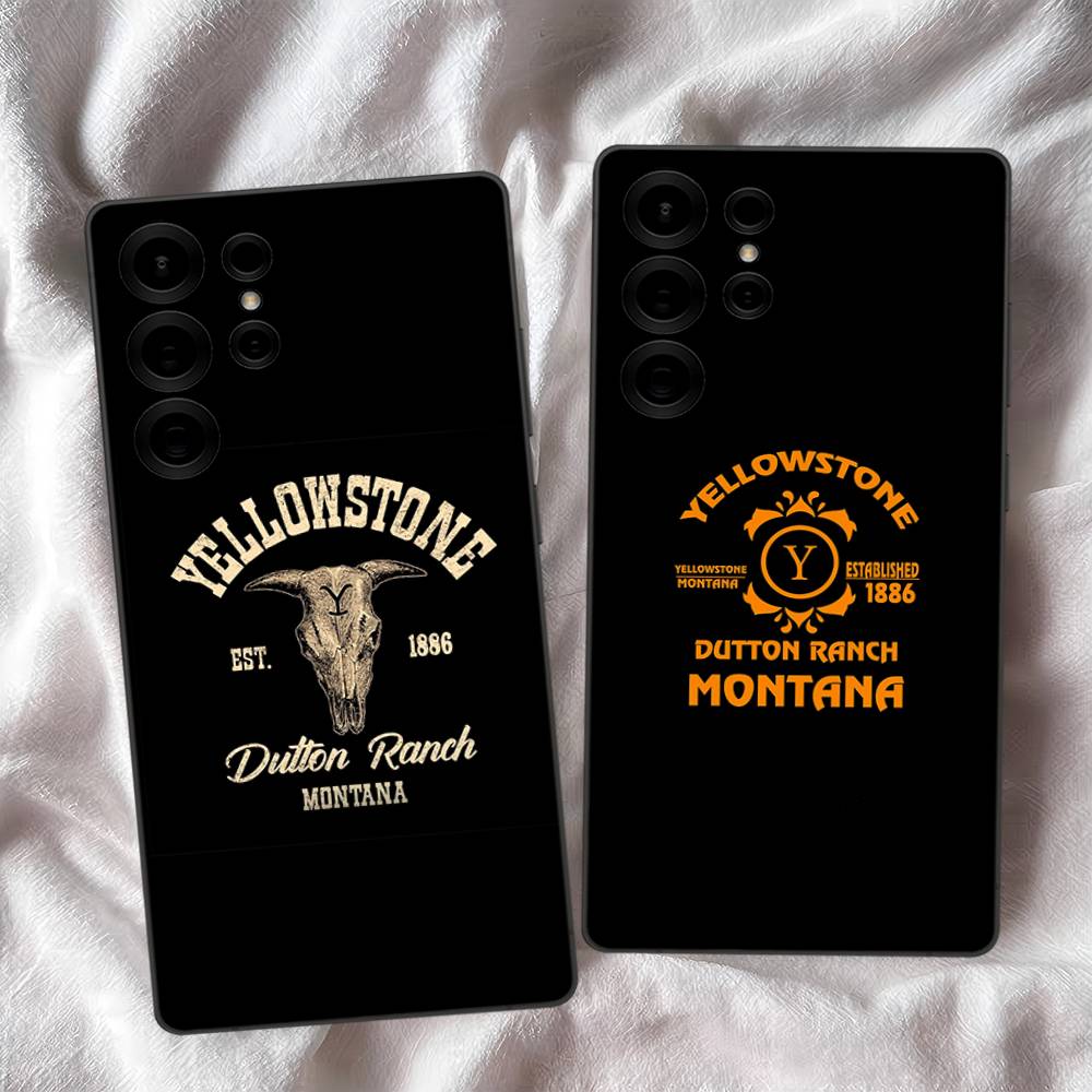 Популярный чехол для телефона Y-Yellowstone D-Dutton R-Ranch для Samsung S 24 fe 25 Ultra plus 20 lite 21 30 22 23 24 22 Ultra 5G Fundas