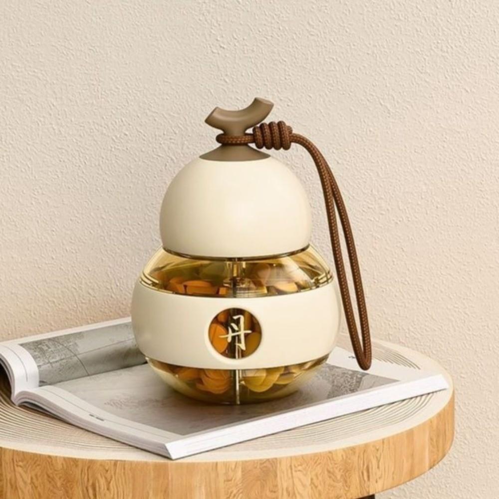 Small Gourd Pill Storage Box Dustproof Pill Organizer Weekly Pill Container Home Daily