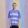 Футболка с tie-dye принтом и слоганом Valant Wave Foam - Фиолетовый