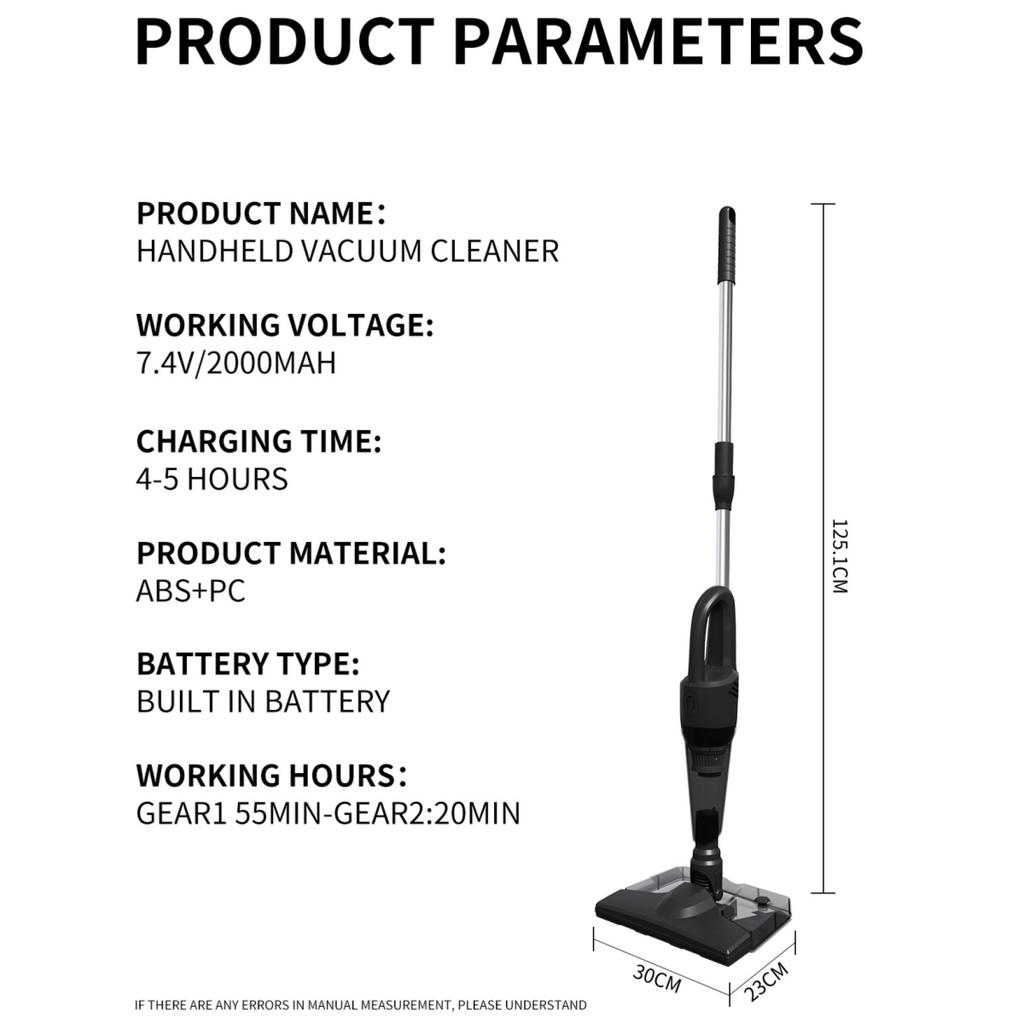 Беспроводной ручной пылесос