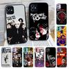 Чехол-бампер My Chemical Romance Rock Band Матовый Защитный Чехол Для IPhone 16 15 14 13 12 11 Pro Max X XS MAX Защитный Чехол