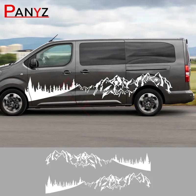 Виниловые наклейки на автомобиль Для Peugeot Expert Traveller Opel Vivaro Citroen Jumpy Toyota ProAce Fiat Scudo Фургон Тюнинг Аксессуары