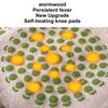 2 шт. в упаковке: Тонкие самонагревающиеся наколенники с полынью, согревающие наколенники, массажер для ног и суставов