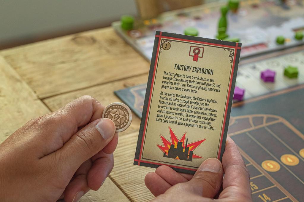 Stonemaier The Wind Gambit Expansion Добавлено в Scythe Добавлены Airship и Resolution новые игроки 140 минут Для детей от 14 лет и старше Игры Scythe (База