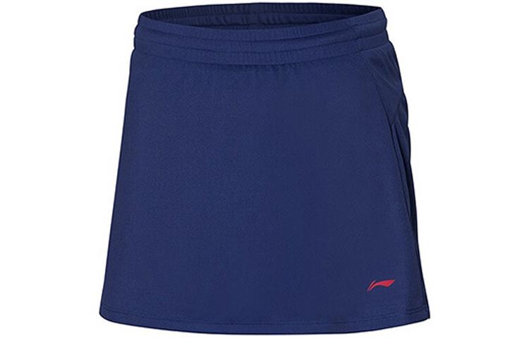 Li Ning Повседневные костюмы женские с круглым вырезом умеренной длины AATQ064-1