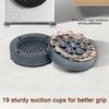 4Pcs Washer Anti Vibration Pads Stable Support Noise Reduction Easy Installation Washing Machine Stabilizer Support Feet Mats