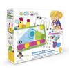 Lalaboom Baby Toy Color Matching Twist and Fit 21 Authentic Puzzle, Pegboard, Pieces, BL710,