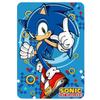 Kids Fleece Blanket - ARLIS - Sonic - 100x140 Cm - Soft and Warm - Machine Washable
