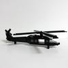 Military Series Black Hawk Helicopter Armed Plane Model Assembled Toys Compatible Small Particles