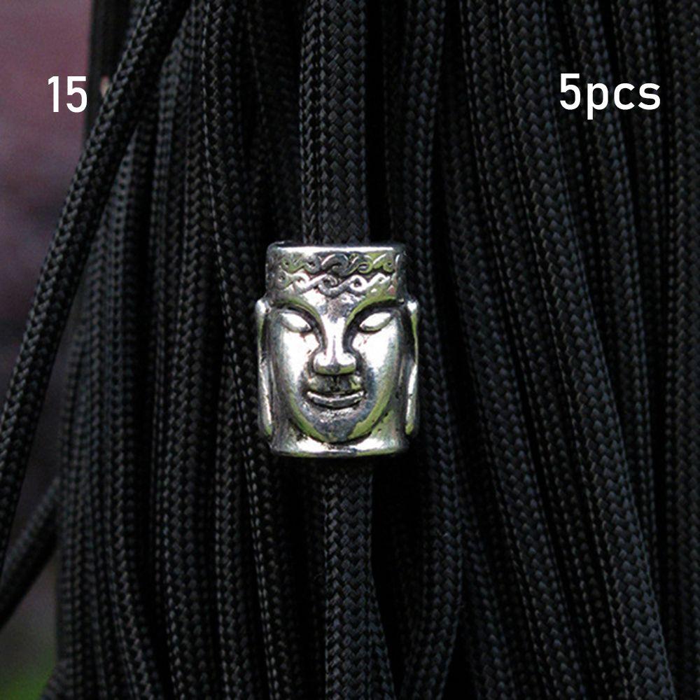 Пряжка Металлические подвески Череп Паракорд Браслет Аксессуары Бусины Паракорд Нож Ремешки Украшения