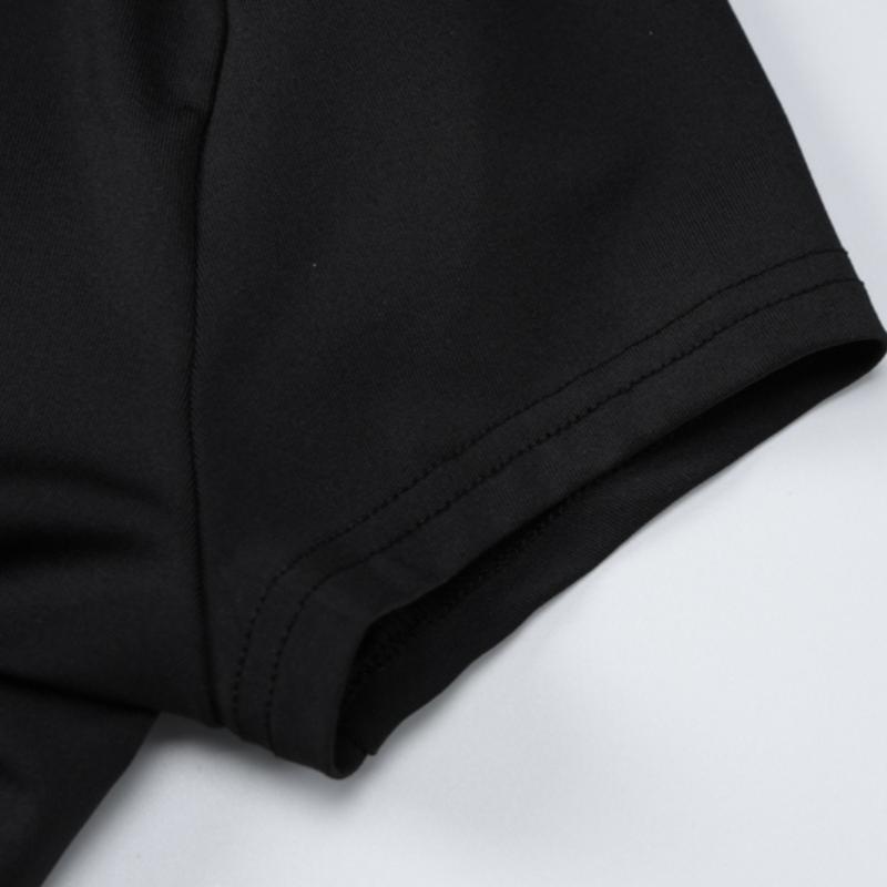 Летняя простая элегантная короткая сексуальная футболка с открытой спиной, женская модная однотонная уличная футболка с вырезом-лодочкой, женская повседневная облегающая черная футболка, женские топы 25554