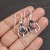Black Rhodonite 925 Solid Sterling Silver Earrings, Handmade Gemstone Earrings Jewelry, Gifts For Wife Brand New Earrings