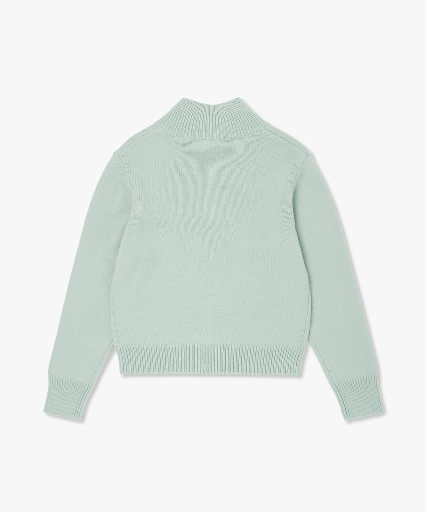 PLAC WOMEN High-Neck Zip-Up Knit_4 Colors