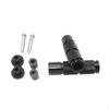 Motorcycle Passenger Foot Pegs Aluminum Alloy Professional Spare Parts Easy Installation Universal