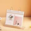 Desktop Acrylic Photo Album Clear Flip Display Scrapbook Tabletop Picture for