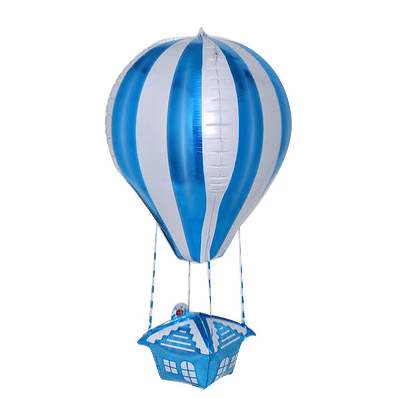 New 70cm Aluminum Film Balloon 4D Helium Balloons Valentine's Day Wedding Proposal Birthday Party Decoration Hot Air Balloon