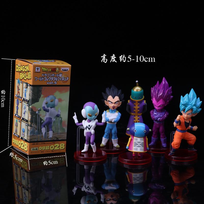 Фигурка Аниме Dragon Ball Z Супер Сайян Сон Гоку Сон Гохан Веджета Броли Пикколо Маджин Буу Набор Фигурок Действия Модель Подарки Игрушка