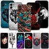 Terror Ghost Head Wolf Phone Case For iPhone Samsung Galaxy Redmi Xiaomi Oppo OnePlus Note S A 7 8 9 10 11 12 13 14 20 21 22 23 53 54 Pro Max Ultra