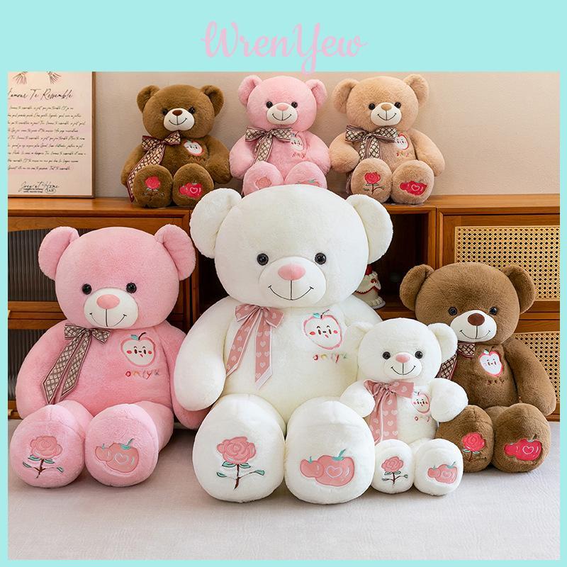 Cartoon Teddy Bear Plush With Fiber Cotton Filling And Unique Design For Love Gift
