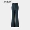PORTS Women's Early Autumn Wool Casual Straight-Leg Pants