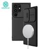 NILLKIN Магнитный чехол CamShield Pro для телефона Samsung Galaxy S24 Ultra, защитный слайдер для камеры, жесткий противоударный чехол на заднюю панель