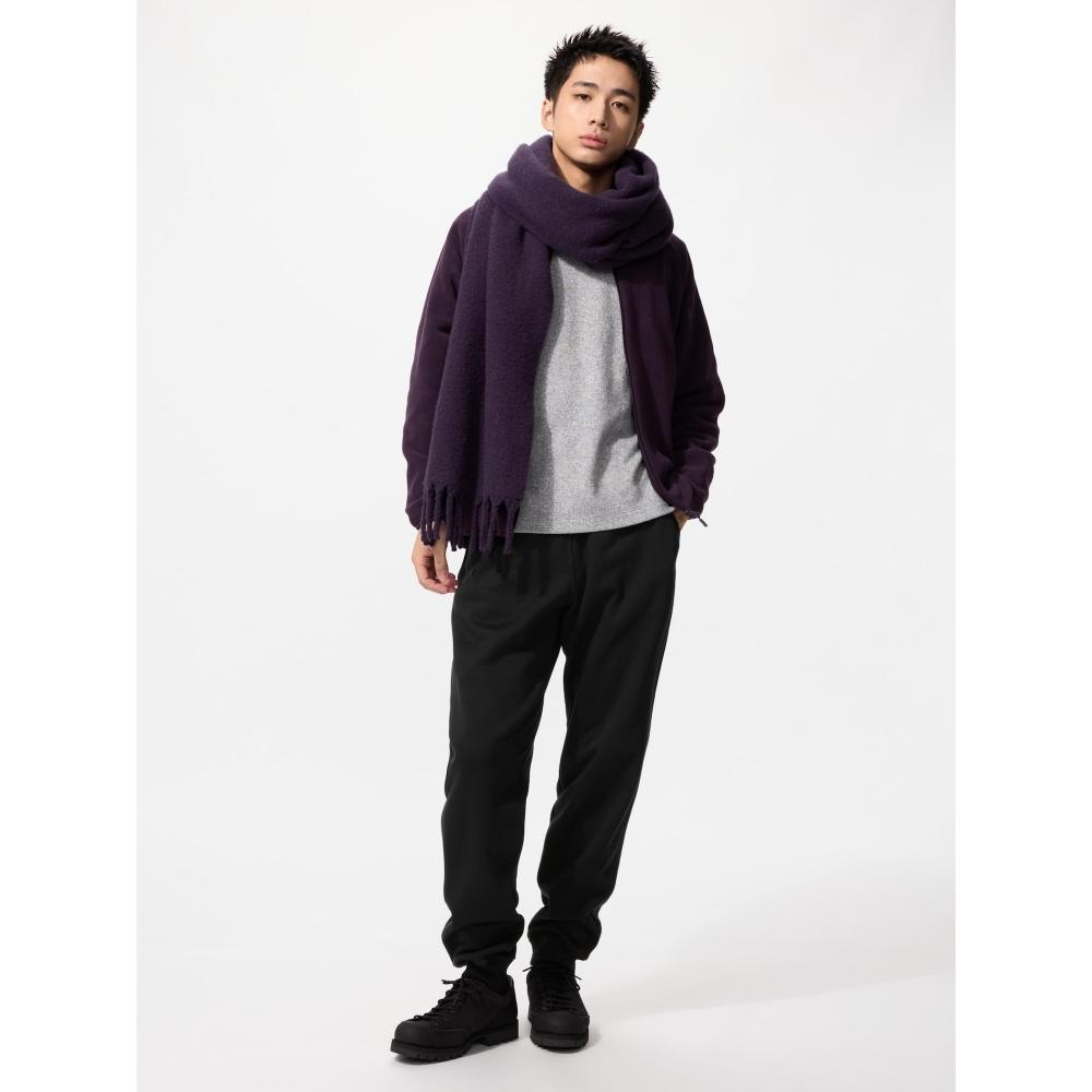 Uniqlo Спортивные штаны Heattech Boa Длина штанины 73 79 см Длинные