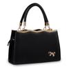 Women's Bag New Fashion Casual Bow Straddle Bag Solid Color Zipper One Shoulder Handbag