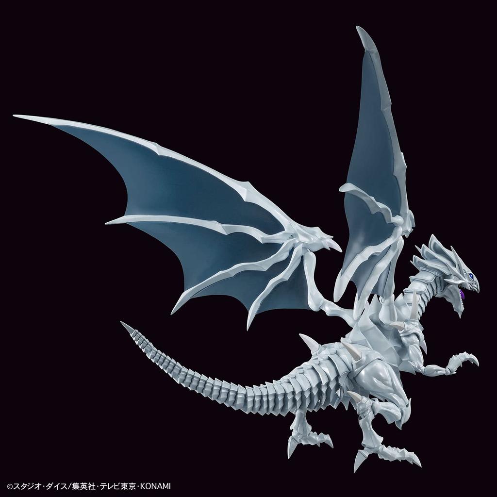BANDAI SPIRITS Figure-rise Standard Amplified Yu-Gi-Oh! Blue-Eyes White Dragon Color-Separated Plastic Model Kit