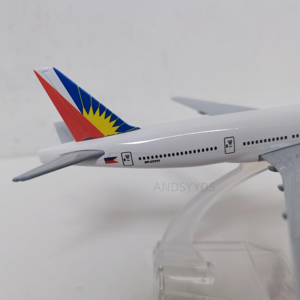 B747 16см Авиалинии Филиппин Самолет 1/400 Модель Самолета Литой Металлический Сплав Реплика Самолета Украшение для Конференц-Стола