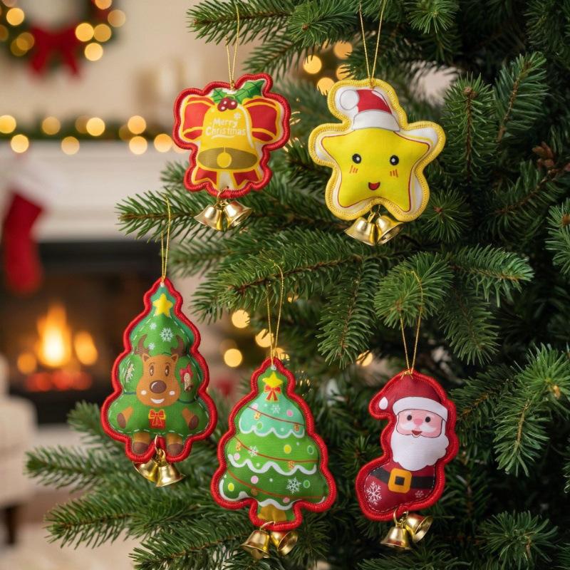 Christmas Tree Ornament Xmas Tree Hanging Pendants Christmas Wind Chimes New Year 2027 Decorations Home Decor 7