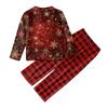 Christmas Prints Family Matching Long Sleeve Tops+Pants Set Family Matching Sets