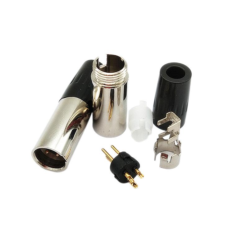 1Pcs Mini XLR 3 4 5Pin Female Plug Small XLR 3/4/5 pin Audio Microphone DIY Adapter Connector for MIC Soldering StraightGood product