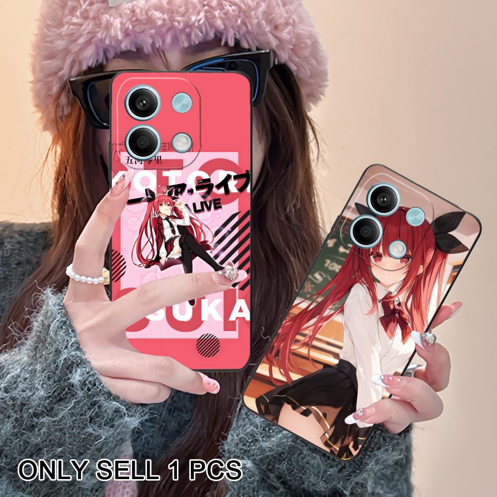 Чехол для мобильного телефона Date a Live Котори Ицука, матовый ТПУ, для Xiaomi Redmi Note 14 13 12 11 S Pro Plus 4G 5G, с цветной печатью