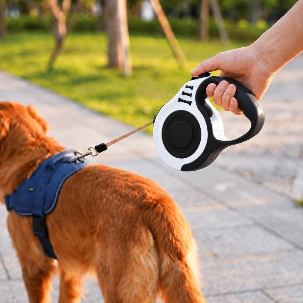 5M Nylon Strap Pet Walking Leash Multi Colors Cat Leash Quick Lock Button Dog Chain  Outdoor Travel