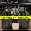 Автомобильные коврики для Mazda 6 ATENZA 2013  Автомобильные коврики для ног автомобильный ковер