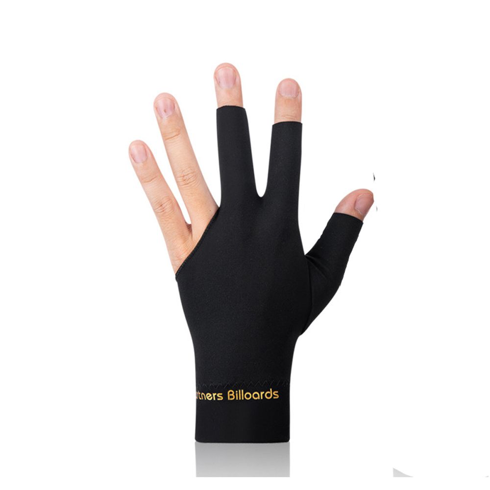 Non Slip three-fingered Glove Billiards Gloves Separate-finger Glove Billiard Cue Gloves