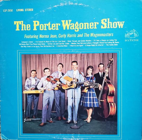 Виниловая пластинка PORTER WAGONER - The Porter Wagoner Show LSP2650 RCA Victor 1963 США Фолк Б/у