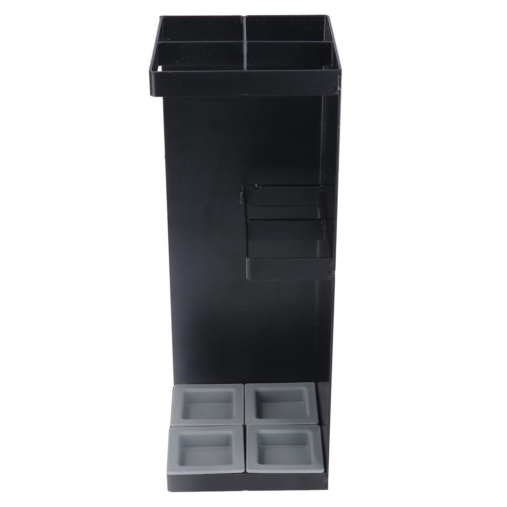 Umbrella Storage Stand Minimalist Sturdy Smart Umbrella Stand with Removable Drip Tray for Home Hotel Lobby Black
