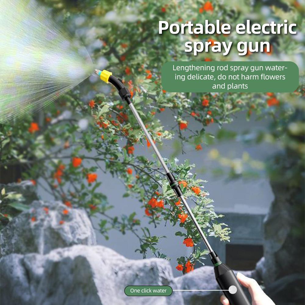 Stainless steel water hose sprayer electric hose sprayer nozzle watering dev  3m hose   11L bucket
