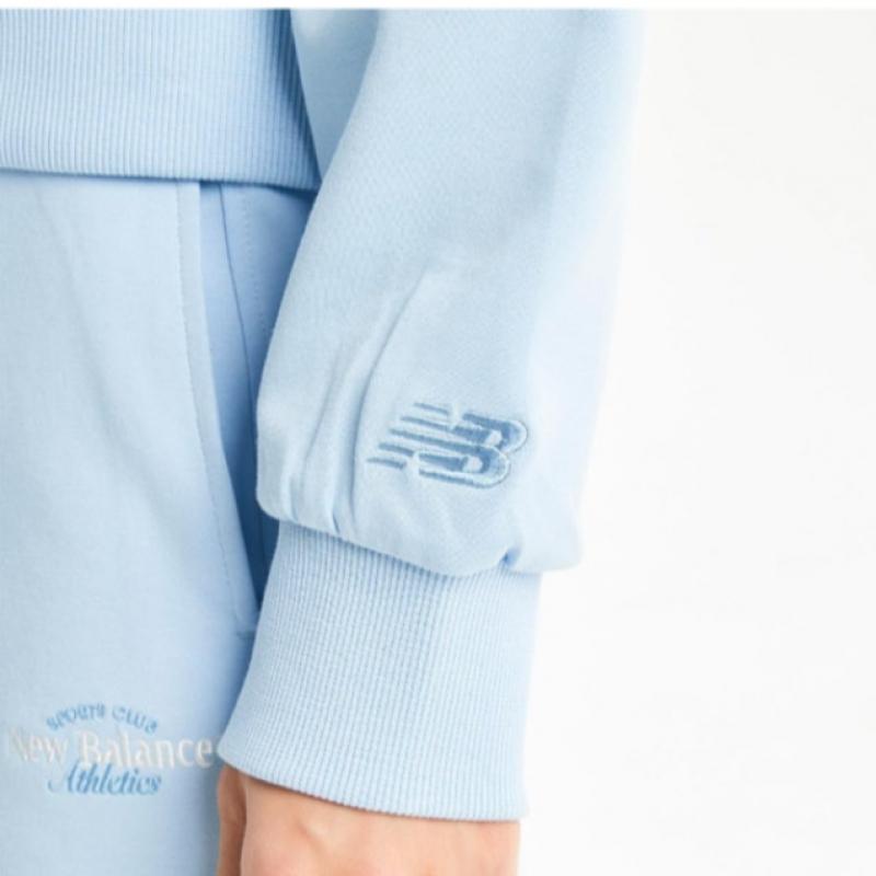 New Balance W Semi Crop Round sWeatshirt nbnce1W222 51 Long Sleeve Tee