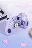 GeekShare PS5 Controller Silicone Soft Skin Case for PlayStation 5 Includes Protective Easy to Star Purple Cover, Controllers, Sticker, Shockproof,