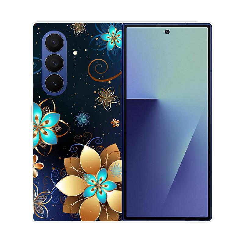 Для Samsung Galaxy Z Fold 7 Fold7 Чехол Роскошный Складной Ударопрочный Защитный Funda для Samsung Galaxy Z Fold 7 Жесткая Задняя Крышка из Поликарбоната