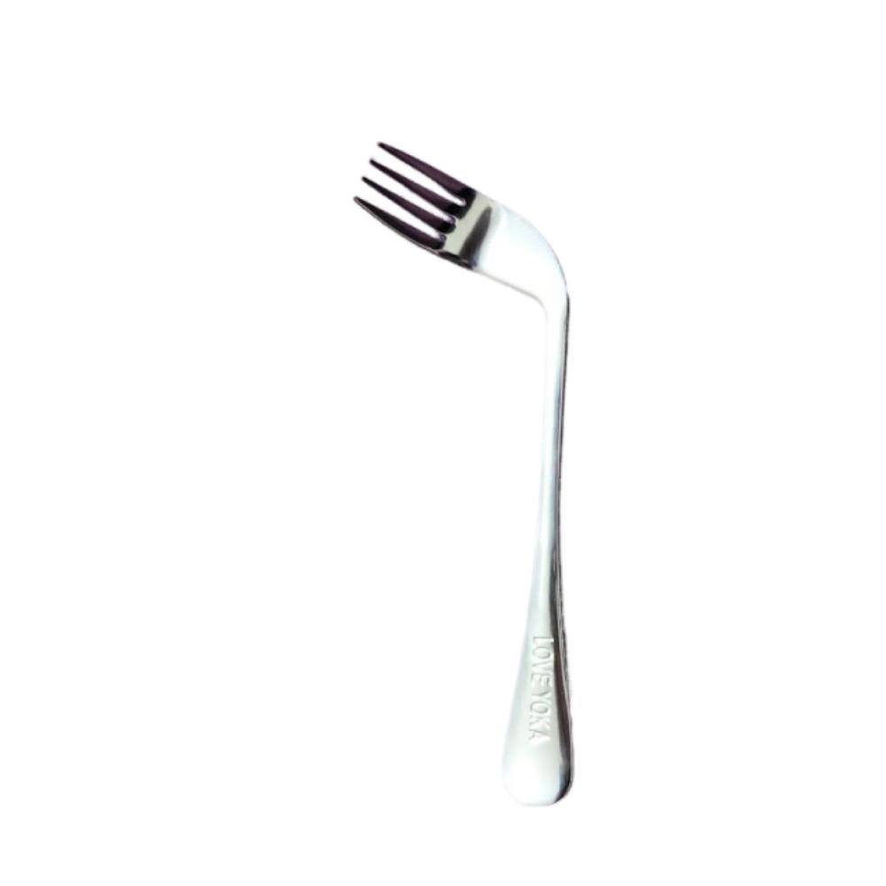 Angled Curved Spoon Fork Elderly Patients Feeding Aid Tableware Self Feeding Utensil Self Feeding