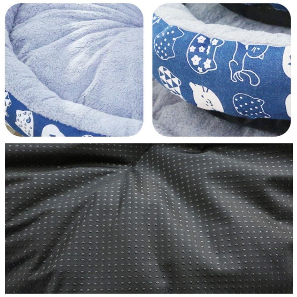 Корзины для сна с рисунком из мультфильма «Кошка», холщовое/бархатное гнездо для собак, хлопковое гнездо для щенков