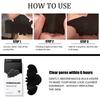 Blackhead Remover Hydrocolloid Nose Strips Deep Cleansing Facial Pore Patch for Nighttime Skincare 10pcs