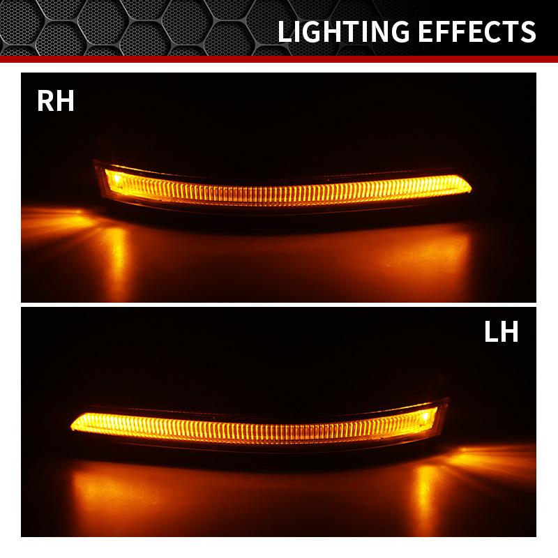 Rearview LED Side Mirror Lights 87613-D3000 87623-D3000 Outside Door Wing Repeater Turn Signal For Hyundai Tucson 2016 2017 2018