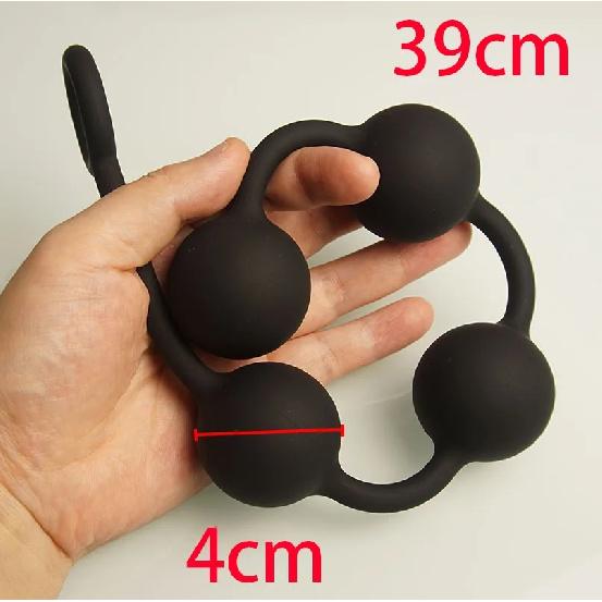 Silicone Annals Anal Beads Balls Training Dilator,Prostate Ass But Butt Plug Sex Toys,Analplug Buttplug Butplug